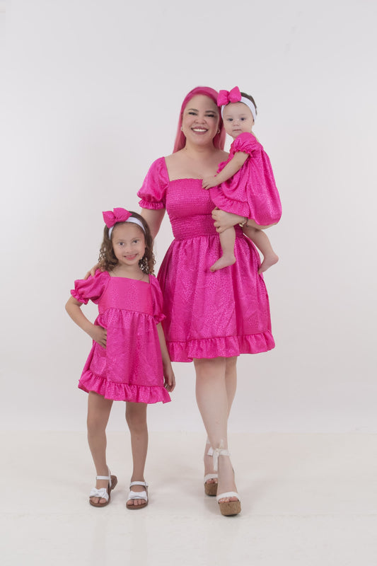 Duo Mamá - Hermanitas Rosa Satinado