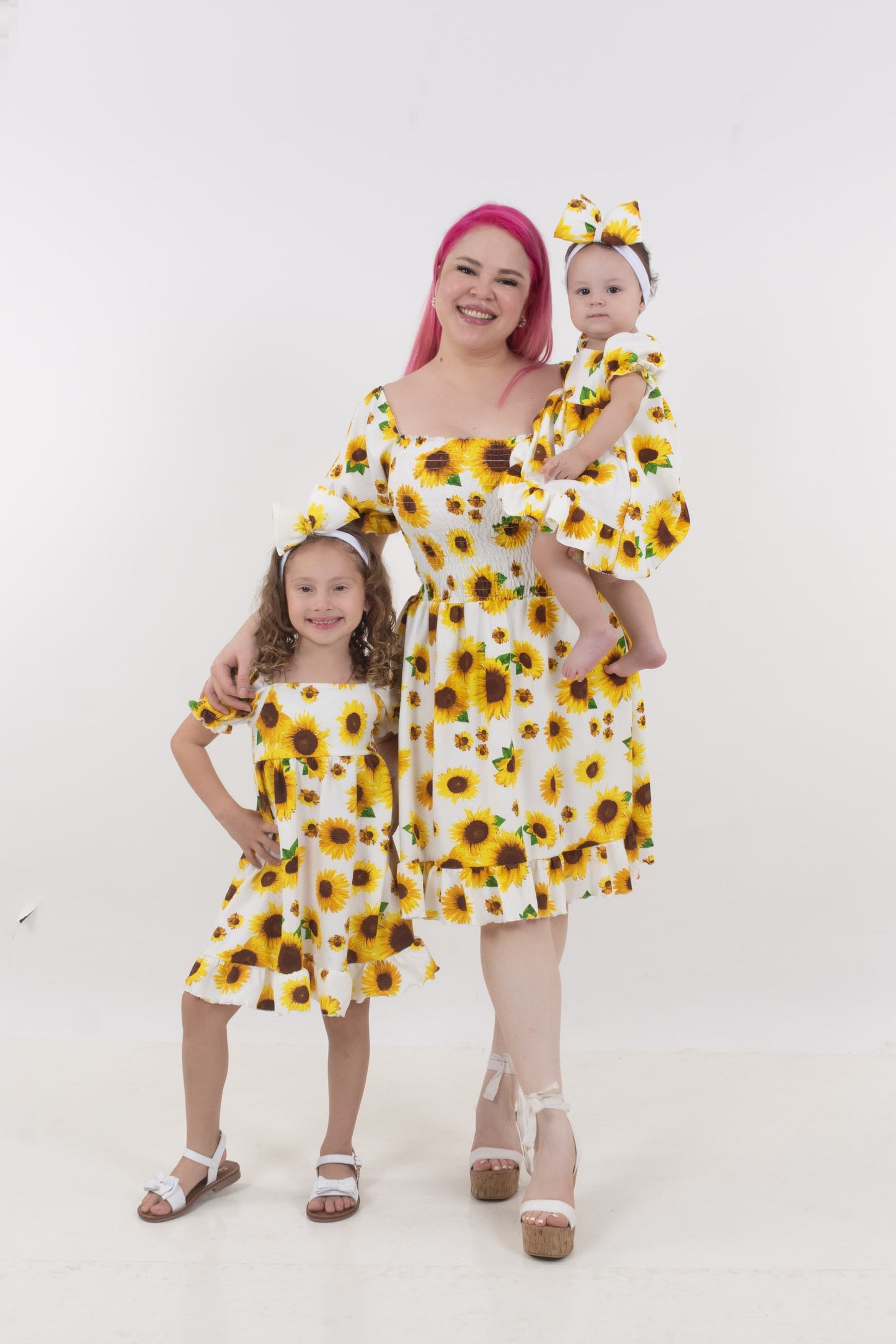 Duo Mamá - Hermanitas Girasol Blanco 1